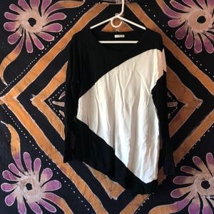 Black and White Sweater